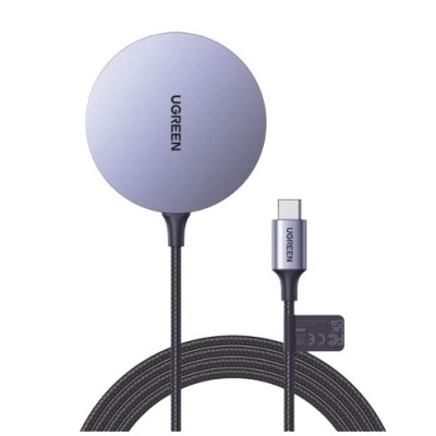 Cargador Inalámbrico UGREEN 30233 - 15W - Carga Rápida - Magnético - 30233
