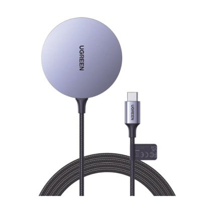 Cargador Inalámbrico UGREEN 30233 - 15W - Carga Rápida - Magnético - 30233