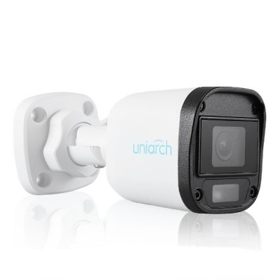 Cámara CCTV Uniarch UAC-B115-F28-W - 5MP - Bala - Lente 2.8mm - IR 20M - UAC-B115-F28-W