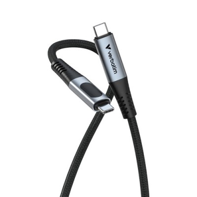 Cable USB-C Verbatim 31848 - 1.2m - Negro - 31848