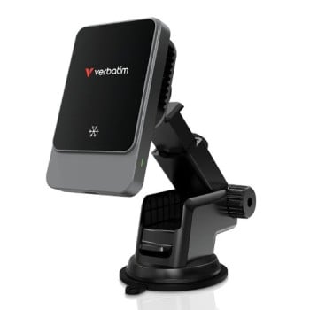 Cargador Inalámbrico Verbatim Charge 'n' Drive - Magnético - USB-C - Ventilador - 31862