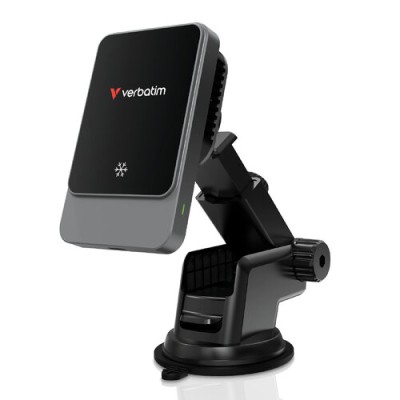 Cargador Inalámbrico Verbatim Charge 'n' Drive - Magnético - USB-C - Ventilador - 31862