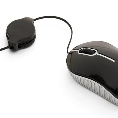 Mouse Verbatim 70744 - Alámbrico - USB-C - Negro - 70744