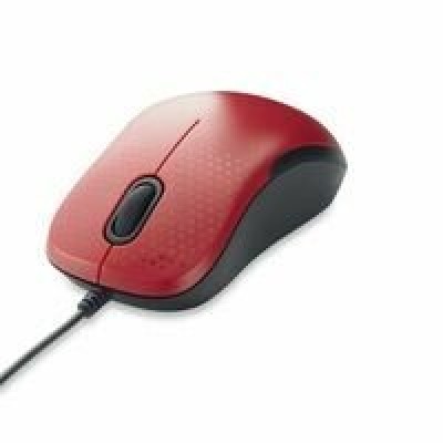 Mouse Verbatim 70758 - Alámbrico - USB-C - Rojo - 70758