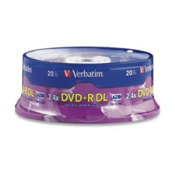 DVD+R DL Verbatim - 8.5GB -  Torre de 20 Unidades - 95310