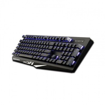 Teclado Gamer Mad Catz S.T.R.I.K.E.4 - Alámbrico - Multimedia - RGB - KS13MMUSBL00