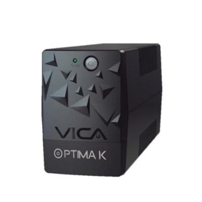 No Break VICA OPTIMA K - 1000VA/500W - 6 Contactos - Regulador Integrado - OPTIMA K-N