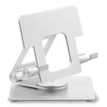 Soporte para Monitor Portátil ViewSonic LCD-STND-001 - Giro 360 Grados - Inclinación - Ajuste de Altura - Marco de Aluminio Ultraligero - Funda Protectora Incluida - LCD-STND-001