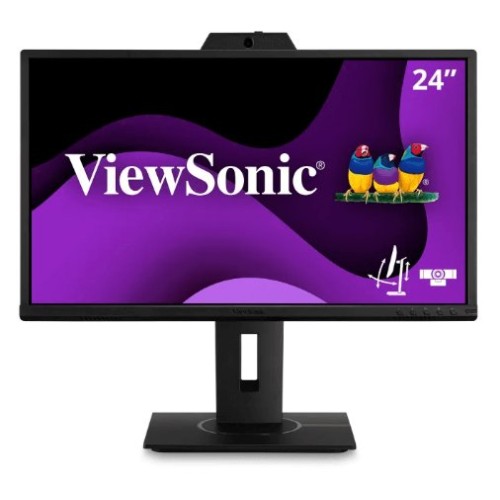 Monitor ViewSonic 24 Pulgadas Full HD IPS con Cámara y Altavoces Modelo VG2440V