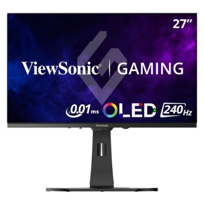 Monitor Gamer ViewSonic XG272-2K-OLED - 27" - QHD - 240Hz - HDMI - DisplayPort - USB - Altavoces - Blanco  - XG272-2K-OLED