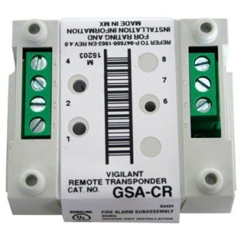 Módulo Relevador Vigilant GSA-CR - Direccionable - Contacto seco de Tipo C - GSA-CR