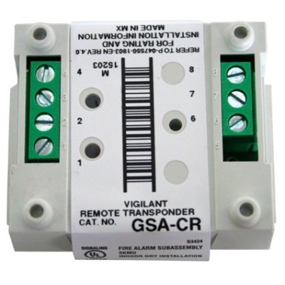 Módulo Relevador Vigilant GSA-CR - Direccionable - Contacto seco de Tipo C - GSA-CR