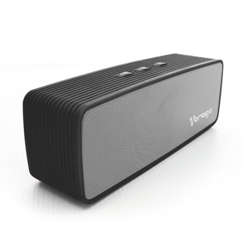 Bocina Portátil Vorago Bluetooth 4.0 con Entrada 3.5mm Modelo BSP-100-V2-BK