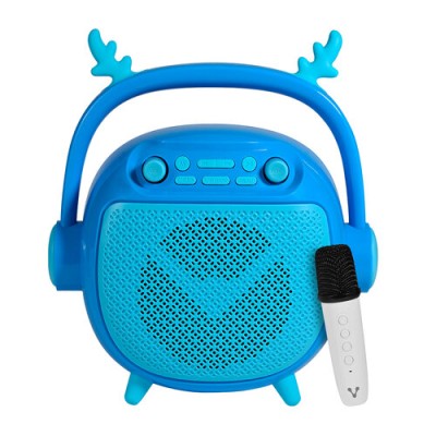 Bocina Portátil Vorago BSP-205 - Bluetooth - Azul - BSP-205-BL
