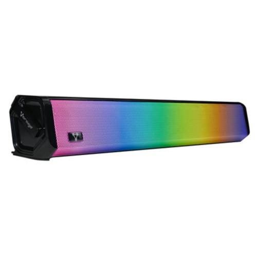 Barra de Sonido Vorago BSP-320 Bluetooth con Luz RGB y Entrada 3.5 mm