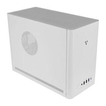 Gabinete Vorago GAB-210 - Mini Torre - Micro ATX/ITX - 500W - Blanco - GAB-210-WH