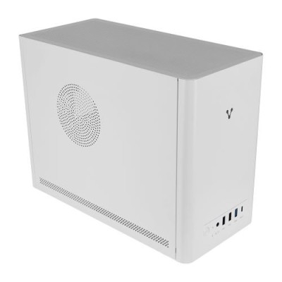 Gabinete Vorago GAB-210 - Mini Torre - Micro ATX/ITX - 500W - Blanco - GAB-210-WH
