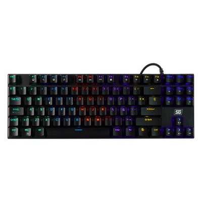 Teclado Gamer Vorago KB-600 - Alámbrico - RGB - Switch Azul - KB-600