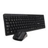 Kit de Teclado y Mouse Vorago KM-304 - Inalámbrico - USB - Multimedia - Negro - KM-304 Kit de Teclado y Mouse Vorago KM-304 - Inalámbrico - USB - Multimedia - Negro - KM-304