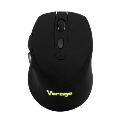 Mouse Vorago MO-306 - Inalámbrico - USB - 6 Botones - LED - MO-306-BK