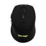 Mouse Vorago MO-306 - Inalámbrico - USB - 6 Botones - LED - MO-306-BK