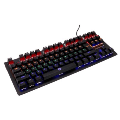Teclado Gamer Vortred Alpha - Alámbrico - Multimedia - RGB - V-930105