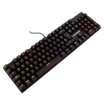 Teclado Gamer Vortred Bastion - Alámbrico - Español - RGB - V-930440