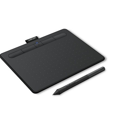 Tableta Gráfica Wacom Intuos - Pequeña - 4096 pdp - 2540 lpi - Bluetooth - Mac/Windows - Negro - CTL4100WLK0