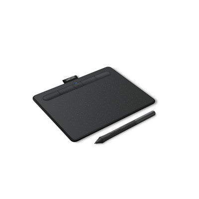 Tableta Gráfica Wacom Intuos - Pequeña - 4096 pdp - 2540 lpi - Bluetooth - Mac/Windows - Negro - CTL4100WLK0