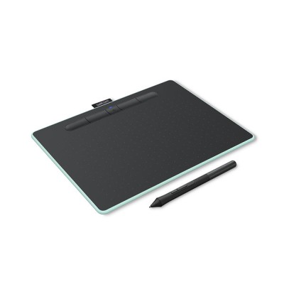 Tableta Gráfica Wacom Intuos Bluetooth Creative - 21.6 x 13.5 cm - Bluetooth - USB - Verde - CTL6100WLE0