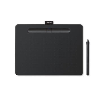 Tableta Wacom Intuos CTL6100WLK0 - 4 Botones - Inalámbrico - USB - Bluetooth - Negro - CTL6100WLK0