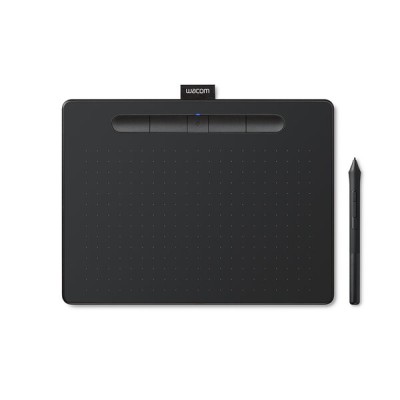 Tableta Wacom Intuos CTL6100WLK0 - 4 Botones - Inalámbrico - USB - Bluetooth - Negro - CTL6100WLK0