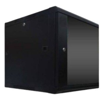 Gabinete WAM WAM-WC06UR06-A - 6UR - Para Montaje - Negro - WAM-WC06UR06-A