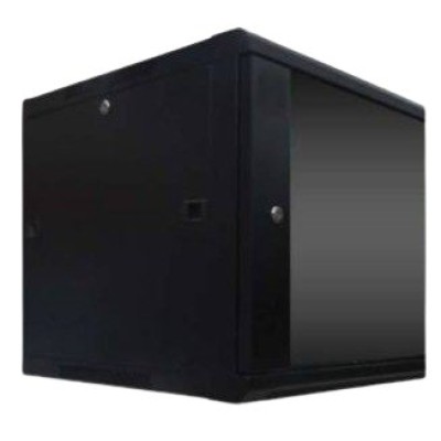 Gabinete WAM WAM-WC06UR06-A - 6UR - Para Montaje - Negro - WAM-WC06UR06-A