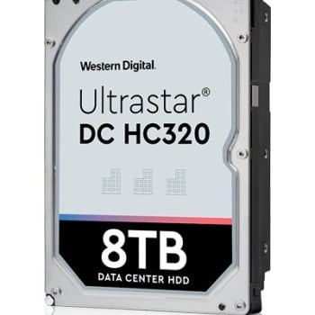 Disco Duro Interno Western Digital Ultrastar DC HC320 - 3.5" - 8TB - SATA 3 - 7200 RPM - HUS728T8TALE6L4