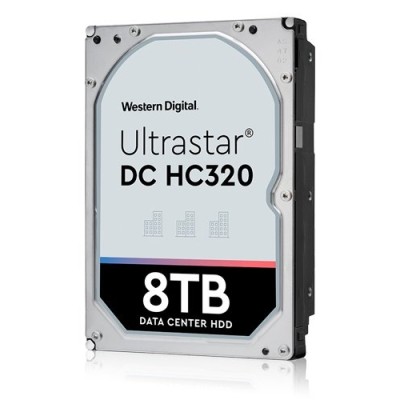 Disco Duro Interno Western Digital Ultrastar DC HC320 - 3.5" - 8TB - SATA 3 - 7200 RPM - HUS728T8TALE6L4