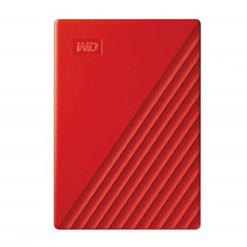 Disco Duro Externo Western Digital My Passport - 2.5" - 2TB - USB 3.0 - para Windows - Rojo - WDBYVG0020BRD-WESN
