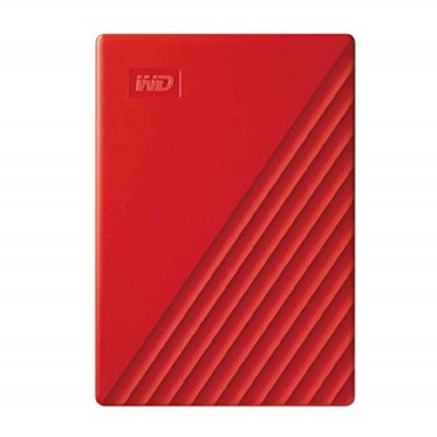 Disco Duro Externo Western Digital My Passport - 2.5" - 2TB - USB 3.0 - para Windows - Rojo - WDBYVG0020BRD-WESN