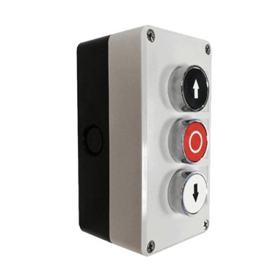 Botonera Triple WEJOIN BR-RM - Con Botón Apertura/Cierre/Detener - Para Acceso vehicular - BR-RM