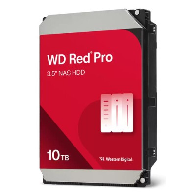 Disco Duro Western Digital WD Red Pro - 3.5" - 10TB - SATA - para NAS - WD103KFBX