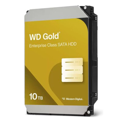 Disco Duro Western Digital WD Gold - 3.5" - 10TB - SATA III - para NAS - WD103KRYZ