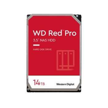 Disco Duro Interno Western Digital Red Pro - 3.5" - 14TB - SATA - 7200 RPM - WD142KFGX