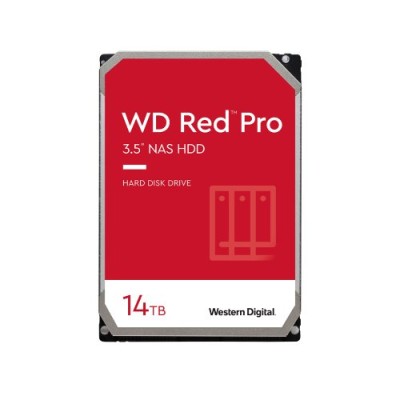 Disco Duro Interno Western Digital Red Pro - 3.5" - 14TB - SATA - 7200 RPM - WD142KFGX Disco Duro Interno Western Digital Red Pro - 3.5" - 14TB - SATA - 7200 RPM - WD142KFGX