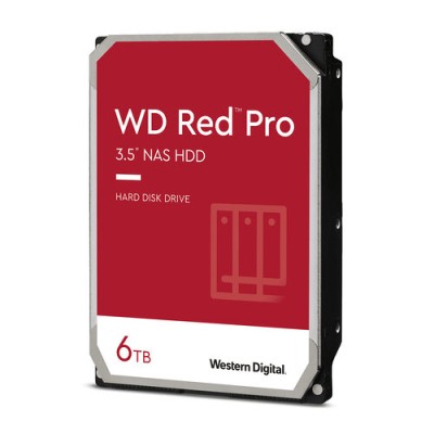 Disco Duro Western Digital WD Red Pro - 3.5" - 6TB - SATA III - para NAS - WD6005FFBX Disco Duro Western Digital WD Red Pro - 3.5" - 6TB - SATA III - para NAS - WD6005FFBX