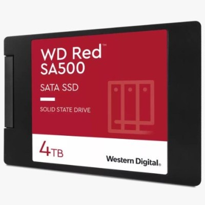 Unidad de Estado Sólido Western Digital Red SA500 - 2.5" - 4TB - SATA - WDS400T2R0A Unidad de Estado Sólido Western Digital Red SA500 - 2.5" - 4TB - SATA - WDS400T2R0A