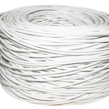 Bobina XCase - Cat5e - 305M - 24 AWG - Blanco - ACCCABLE18 Bobina XCase - Cat5e - 305M - 24 AWG - Blanco - ACCCABLE18