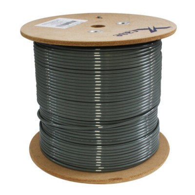 Bobina Doble Forro Xcase ACCCABLE18DOFO - Cat5e - 305M - 30V - Gris - ACCCABLE18DOFO