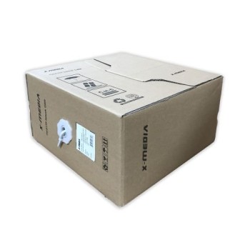 Bobina X-Media XM-C6BC-1K-GY - Cat6 - 305 m - 24 AWG - Gris - XM-C6BC-1K-GY