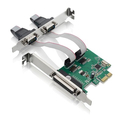 Tarjeta Controladora X-Media XM-PEX-1P2S - Paralelo - Serial - PCI Express - XM-PEX-1P2S