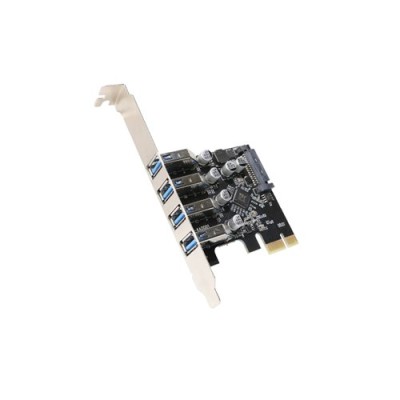 Tarjeta de Expansión X-Media XM-PEX-U304 - PCI-Express - 4x USB 3.0 - XM-PEX-U304